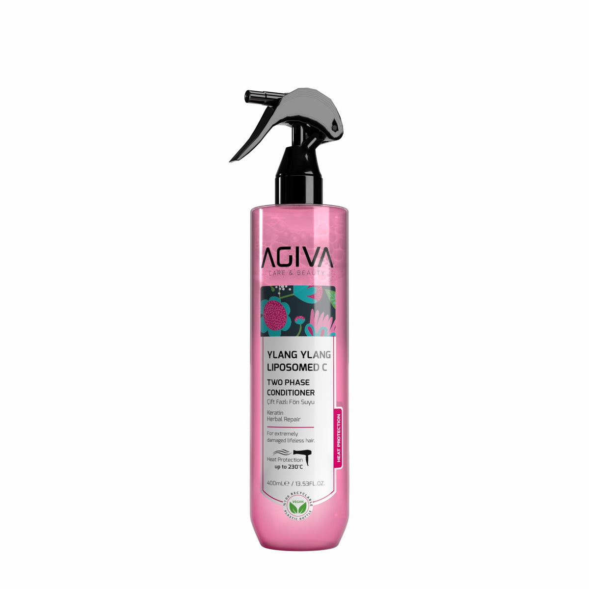 Agiva Ylang Ylang Lıpozom C Pro Care Two Phase Conditioner 400ML by Agiva - Sustainable Living (View 2)