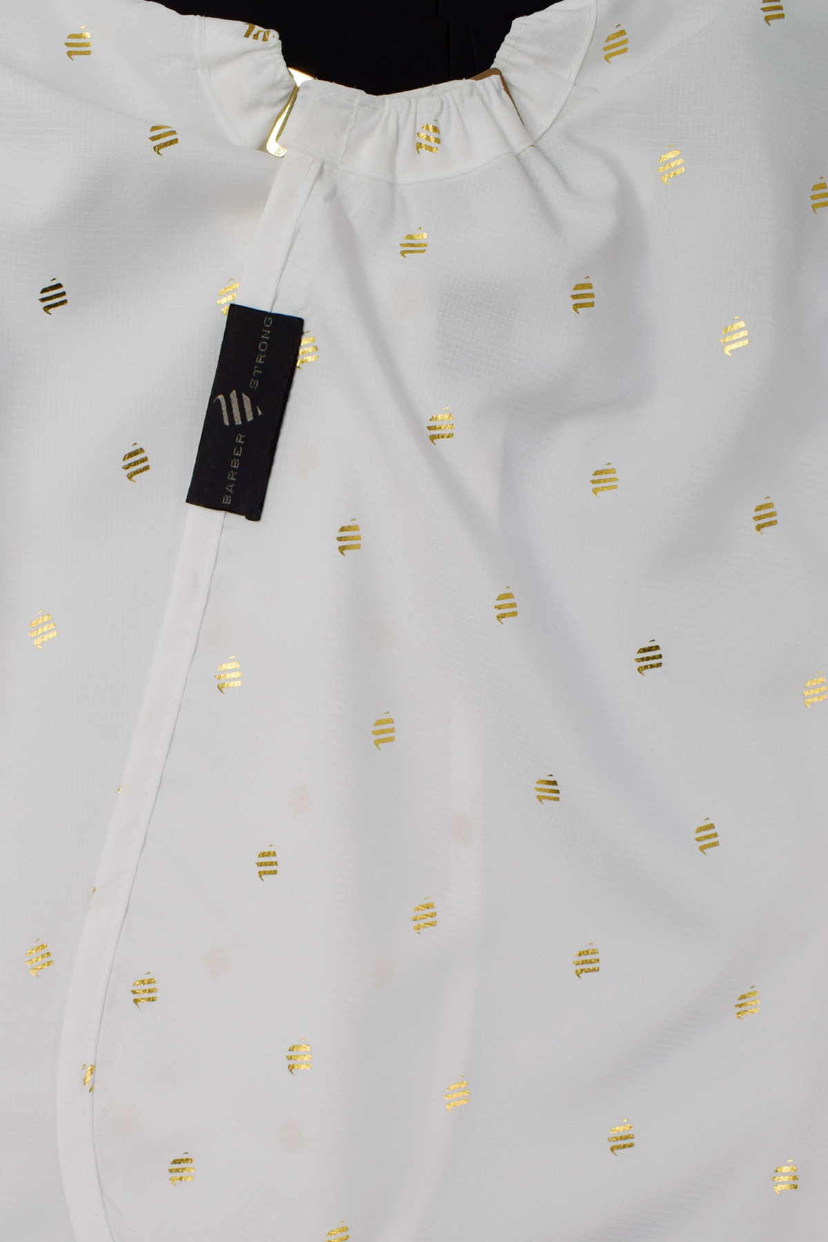 Barber Strong The Barber Shield Cape - White 24K Gold by Barber Strong - Sustainable Living (View 3)