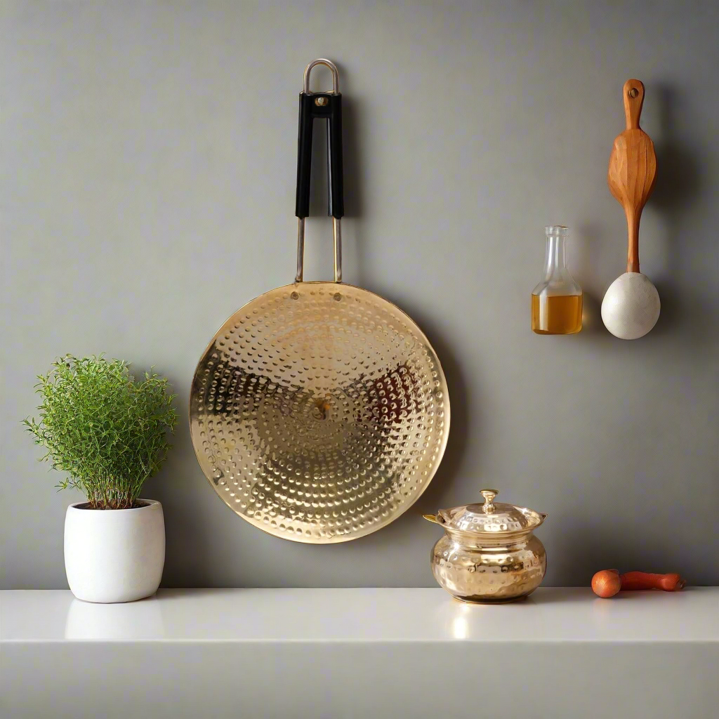 9" High Quality Brass Rotti Tawa / Chapaati Tawa