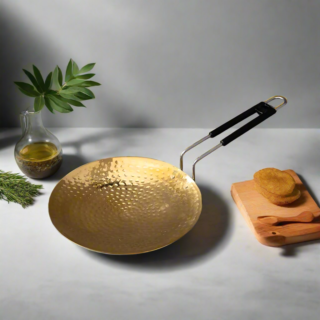 9" High Quality Brass Rotti Tawa / Chapaati Tawa