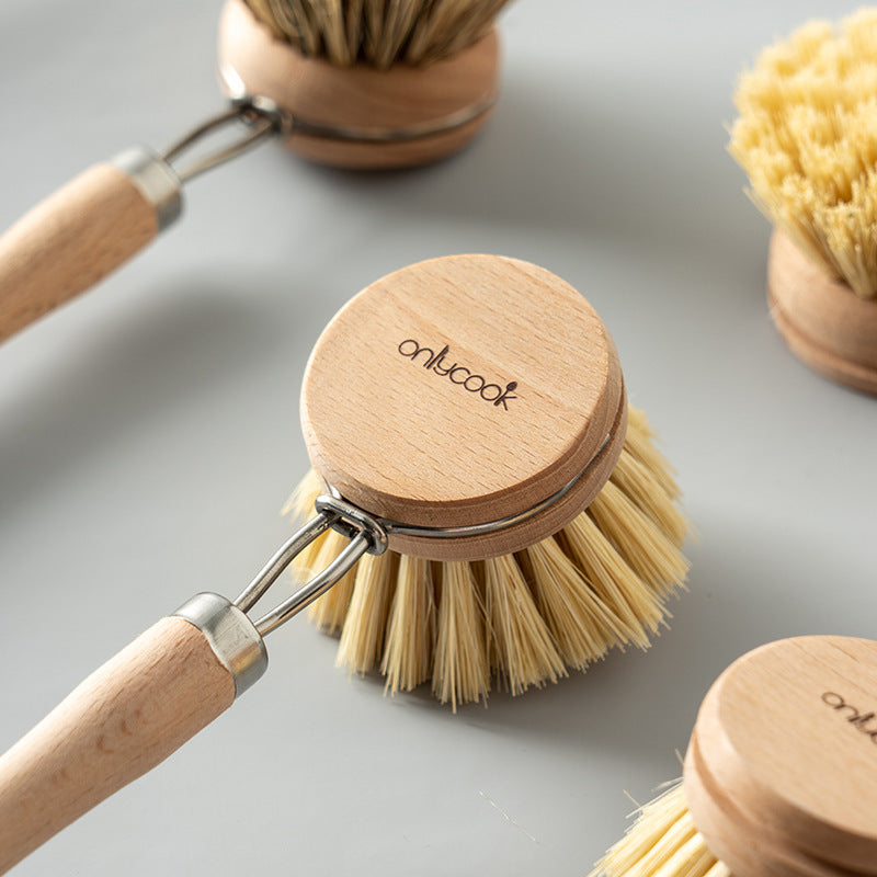 Premium Wok Cleaning Brushes – Horse Hair, Sisal & Palm Options for Daily Kitchen Cleaning - Image 5