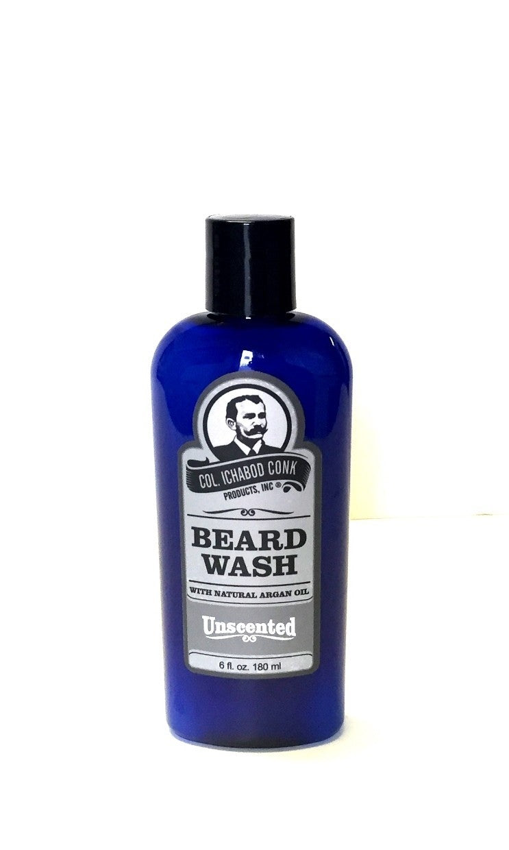 Col Conk Unscented Beard Wash w/Argan Oil - 6 oz by Col Conk - Beard Wash & Conditioners