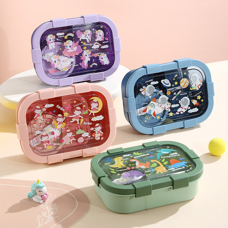 Cartoon Compartment Heating Lunch Box – Sama Homes