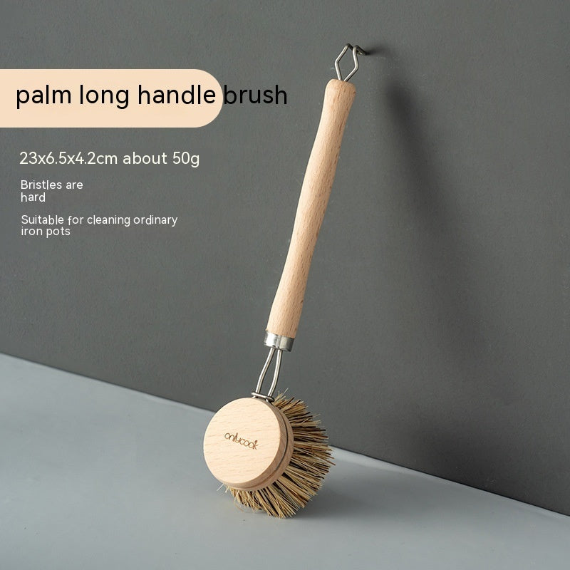 Premium Wok Cleaning Brushes – Horse Hair, Sisal & Palm Options for Daily Kitchen Cleaning