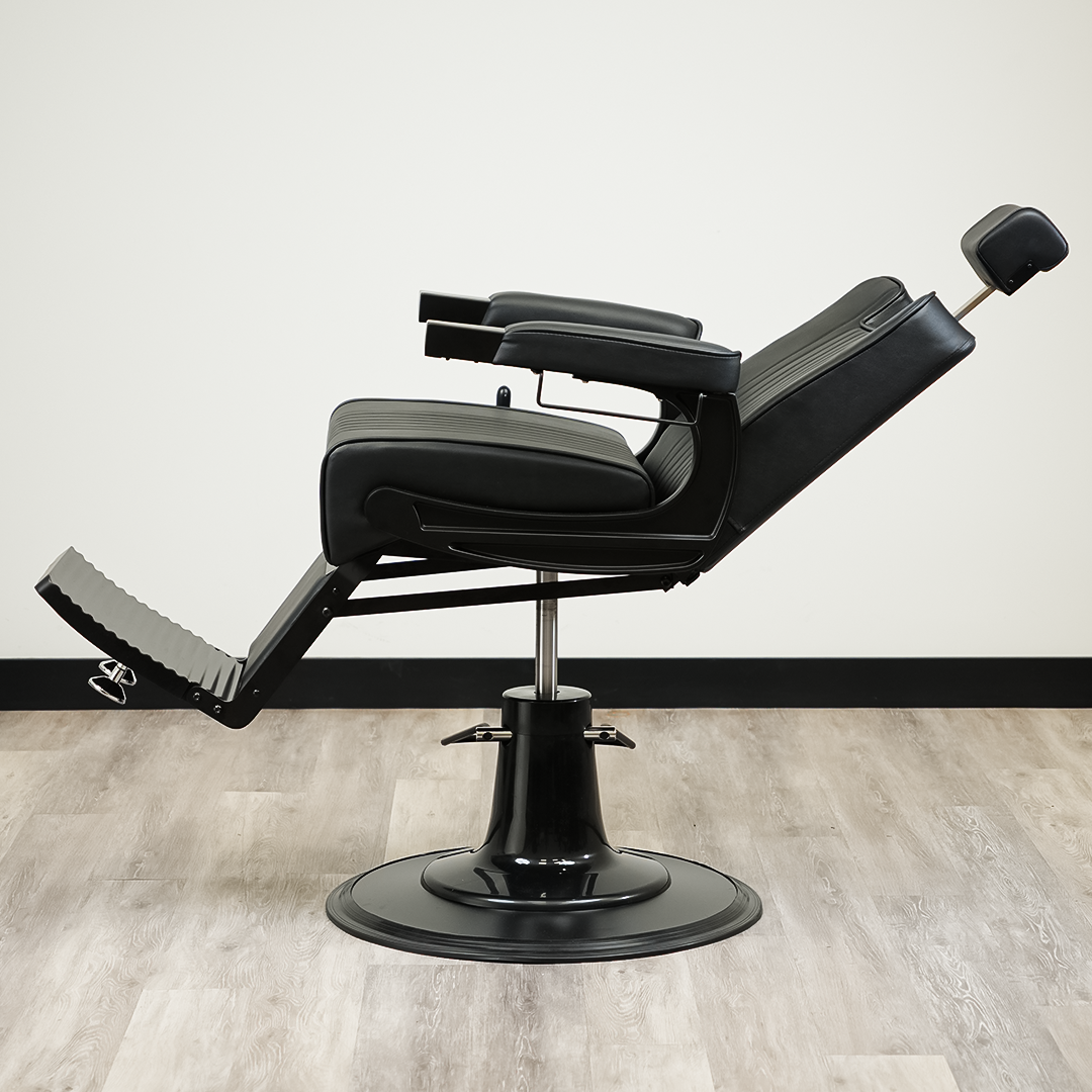 Cedrus Barber Chair - Black by LEVANT BARBER EQUIPMENT - Sustainable Living (View 9)