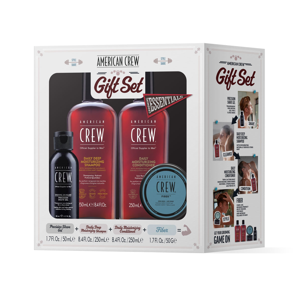 American Crew 4 in 1 Gift Set by American Crew - Sustainable Living