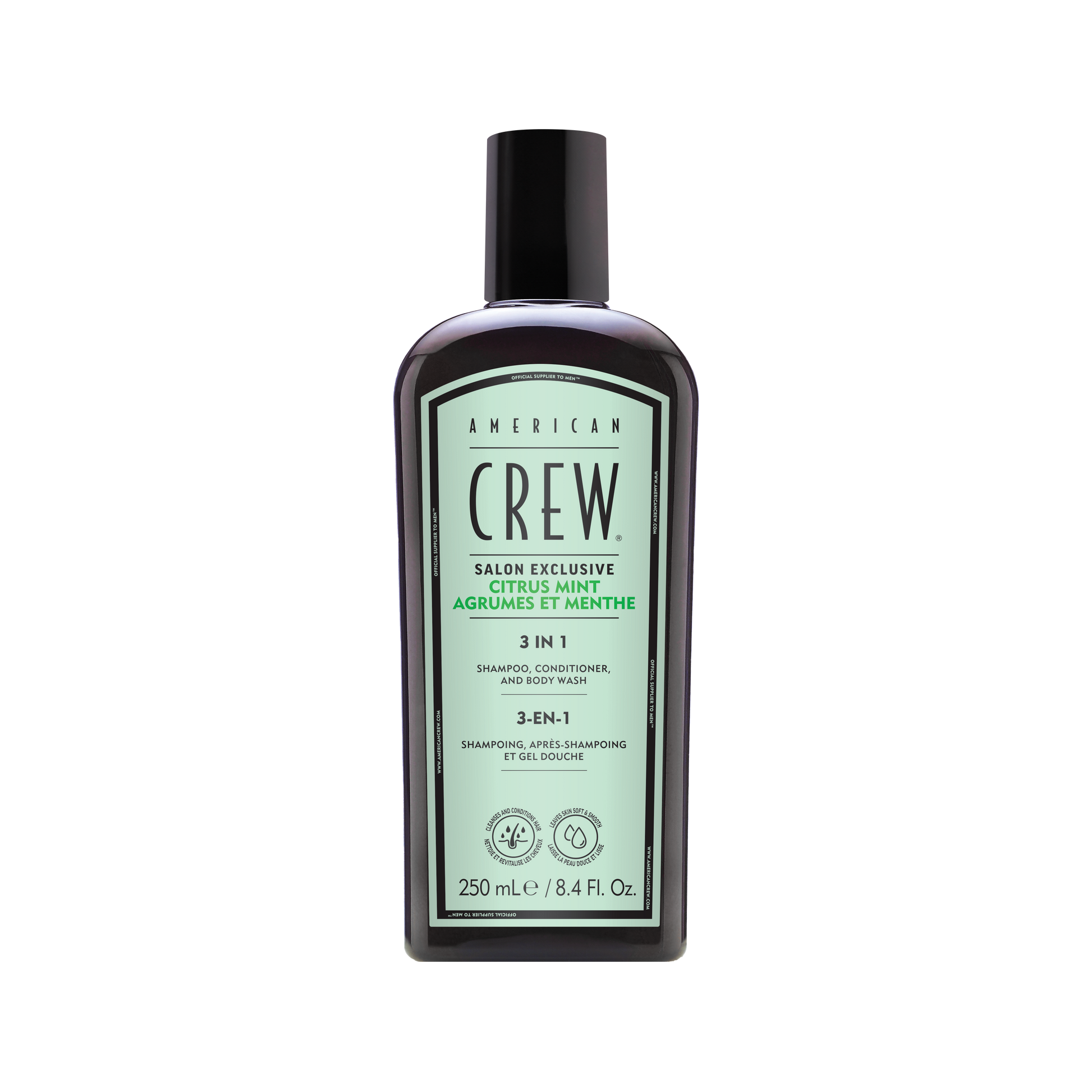 American Crew Citrus Mint 3-IN-1 250ml - Eco-friendly - Sama Homes