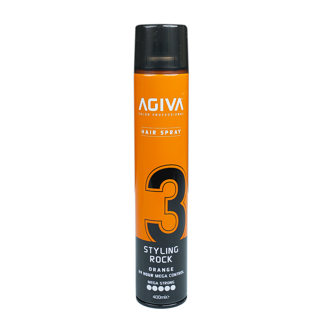 Agiva Hair Styling Spray Rock Orange 03 400 mL by Agiva - Sustainable Living