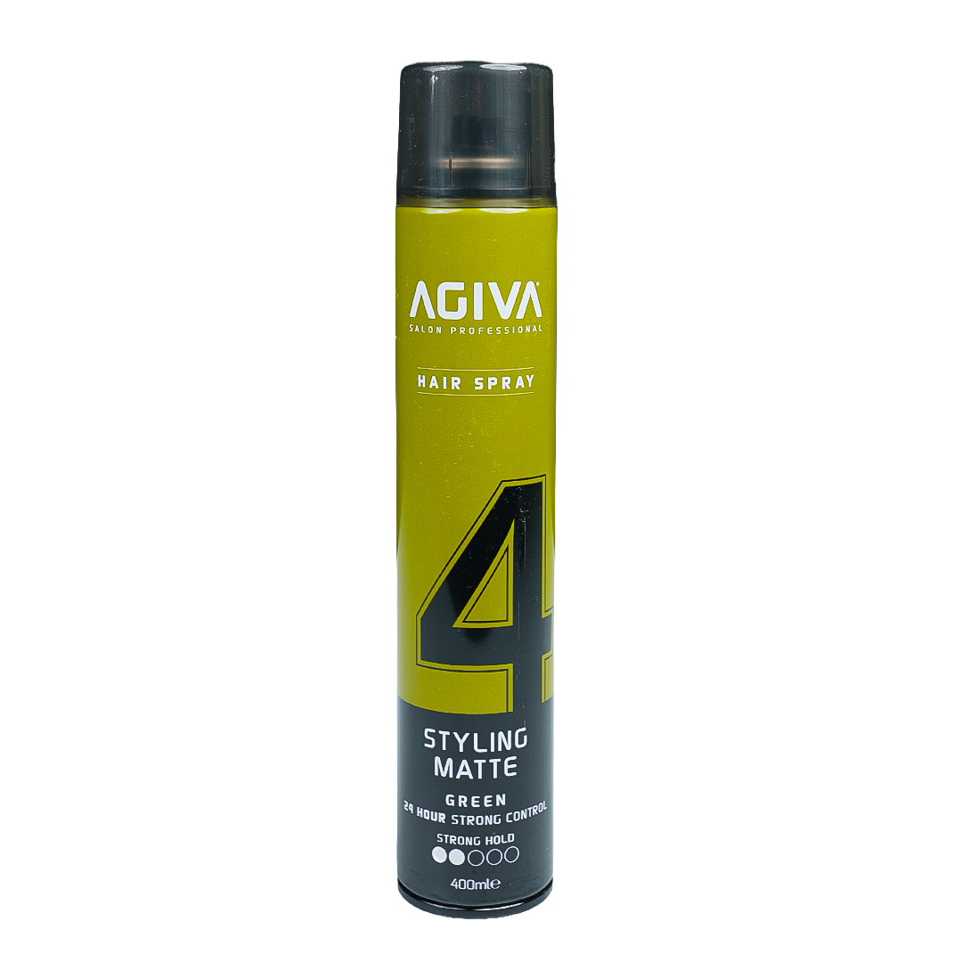 Agiva Hair Styling Spray Matte Green 04 400 mL by Agiva - Sustainable Living