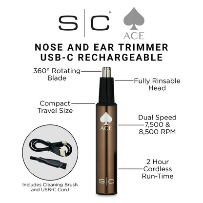 S|C ACE Electric Nose Hair Trimmer by StyleCraft - Sustainable Living (View 5)