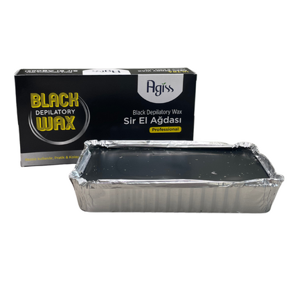 Agiss Hard Wax Brick Carbon 400 Gr by Agiva - Sustainable Living
