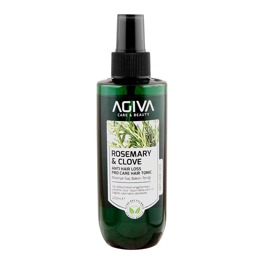 Agiva Agiva Rosemary & Clove Anti Hair Loss Pro Care Hair Tonic 200ML by Agiva - Sustainable Living