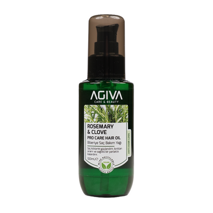 Agiva Agiva Rosemary & Clove Pro Care Hair Oil 100ML by Agiva - Sustainable Living