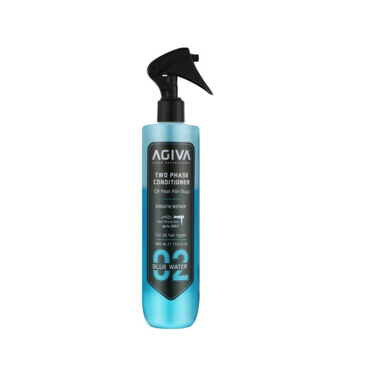 Agiva Two Phase Conditioner Blue Water 400ML by Agiva - Sustainable Living