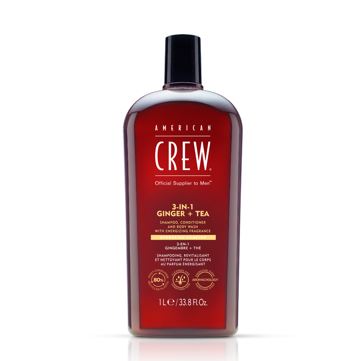 American Crew 3-IN-1 Ginger + Tea 1000ml - Eco-friendly - Sama Homes