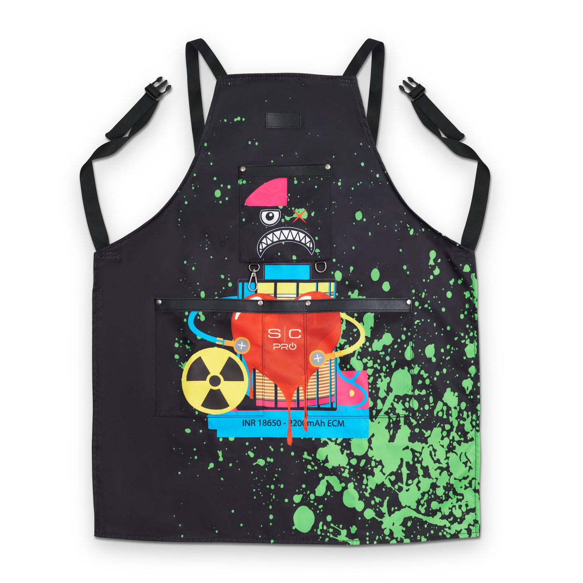 StyleCraft Black Radioactive Apron by StyleCraft - Sustainable Living