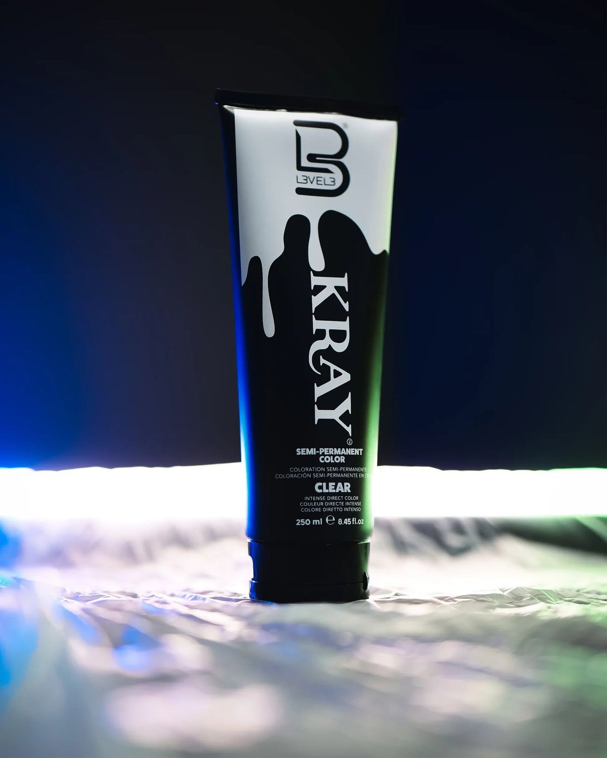 LV3 KRAY Clear Semi-Permanent Color 250ML by L3VEL3 - Sustainable Living (View 2)