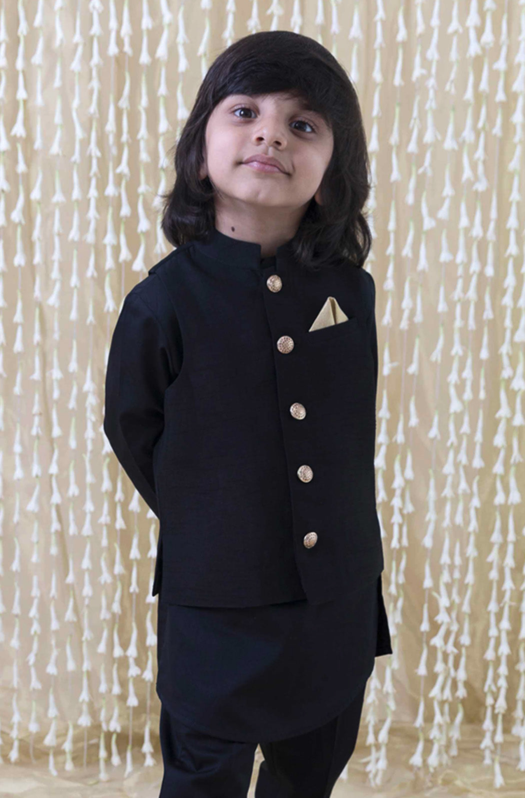 Inaayat Bundi for Boys - Black - Eco-friendly - Sama Homes