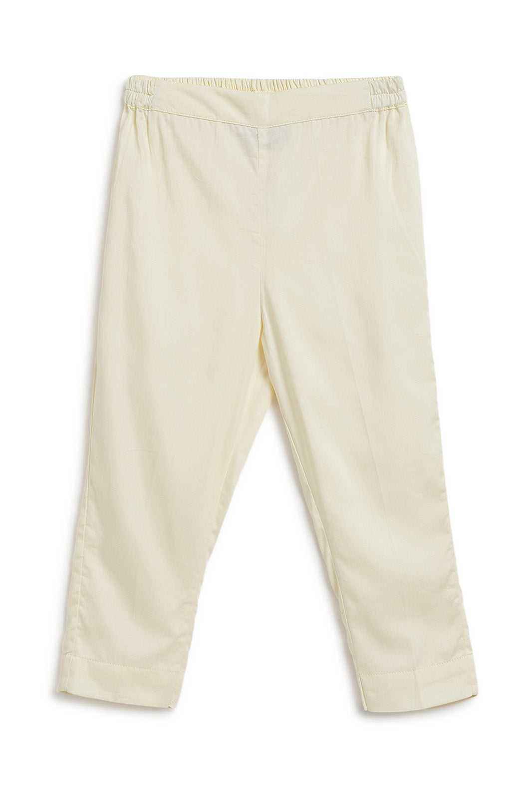 Firdaus Pants for Boys - Cream - Eco-friendly - Sama Homes