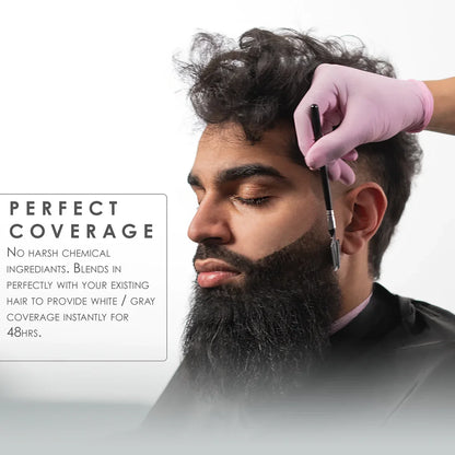 LV3 Temporary Beard Color - Black 125 ml by L3VEL3 - Sustainable Living (View 4)
