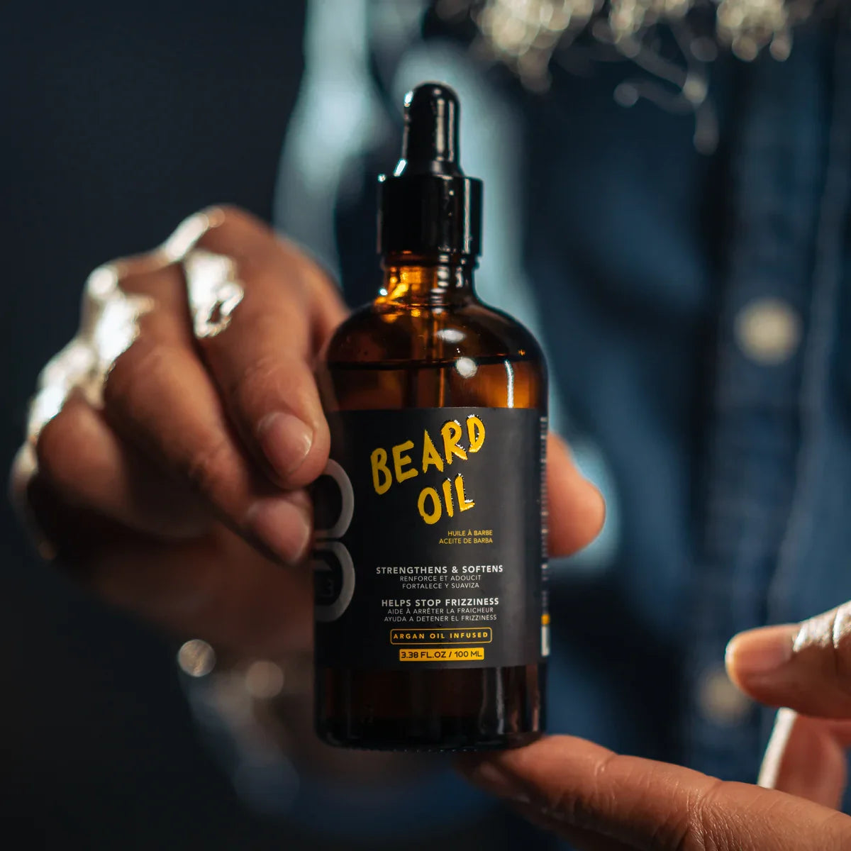 LV3 Beard Oil 100 ml by L3VEL3 - Sustainable Living (View 2)