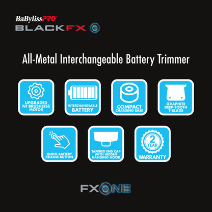 BabylissPro BlackFX FXONE Trimmer by BabylissPro - Sustainable Living (View 4)