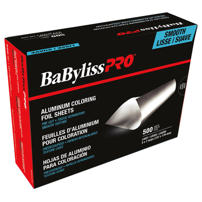 BabylissPro Smooth Foil Sheets, 5" x 7" Light by BabylissPro - Clearance