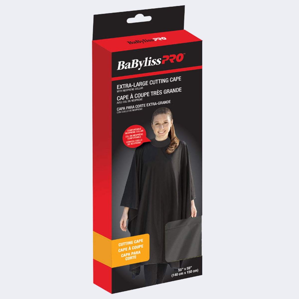 BabylissPro Neoprene Collar Cutting Cape by BabylissPro - Sustainable Living (View 2)