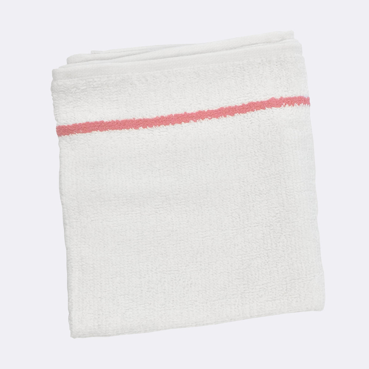 BabylissPro Cotton Towels White with Cherry Stripe (12 Pack) by BabylissPro - Sustainable Living