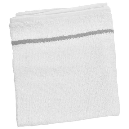 BabylissPro Cotton Towels Grey Stripe (12 Pack) by BabylissPro - Sustainable Living (View 2)