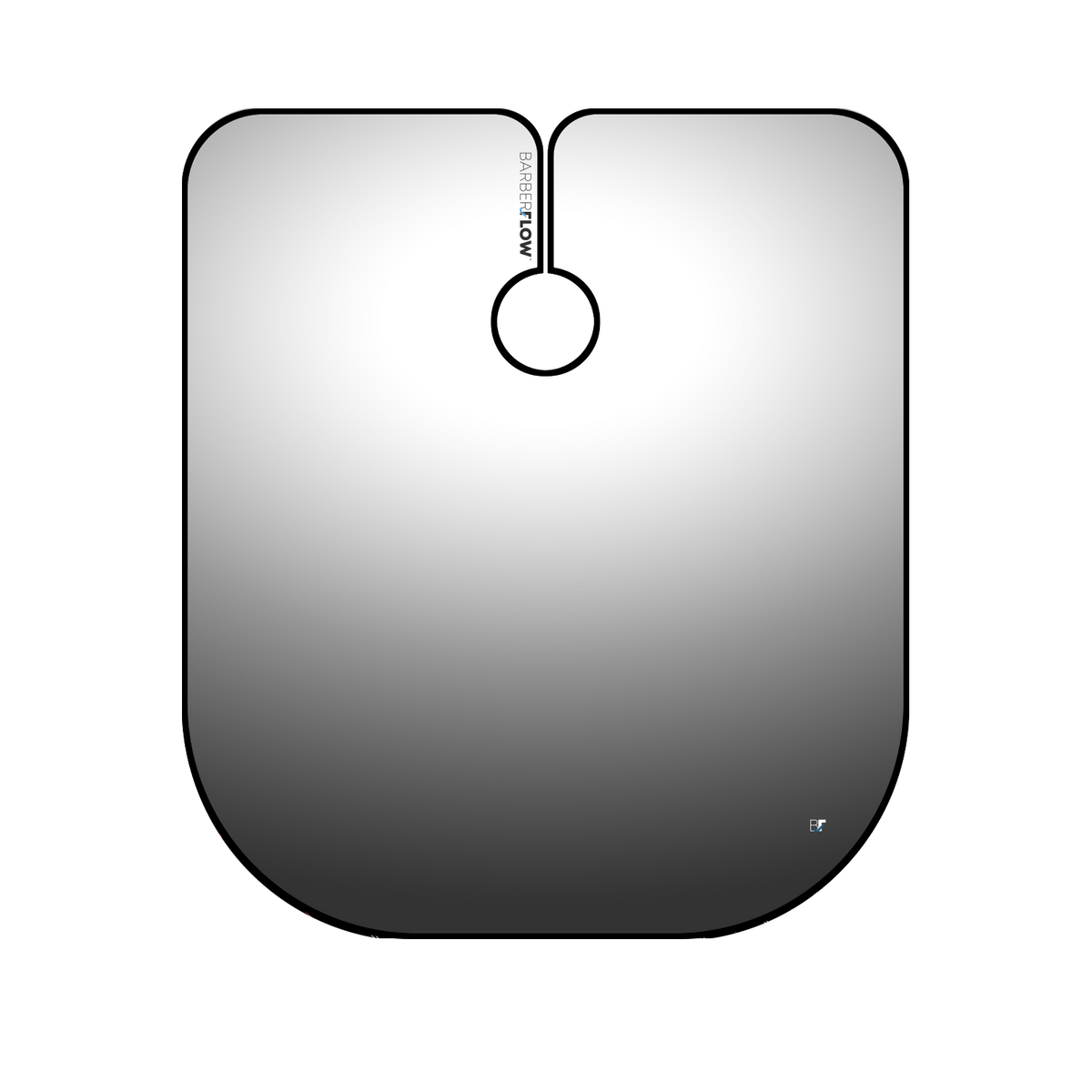 Barber Flow Gradient Grey Cape by Barber Flow - Sustainable Living (View 2)