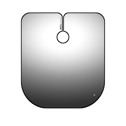 Barber Flow Gradient Grey Cape by Barber Flow - Sustainable Living (View 2)