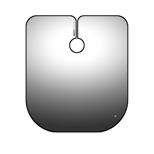 Barber Flow Gradient Grey Cape