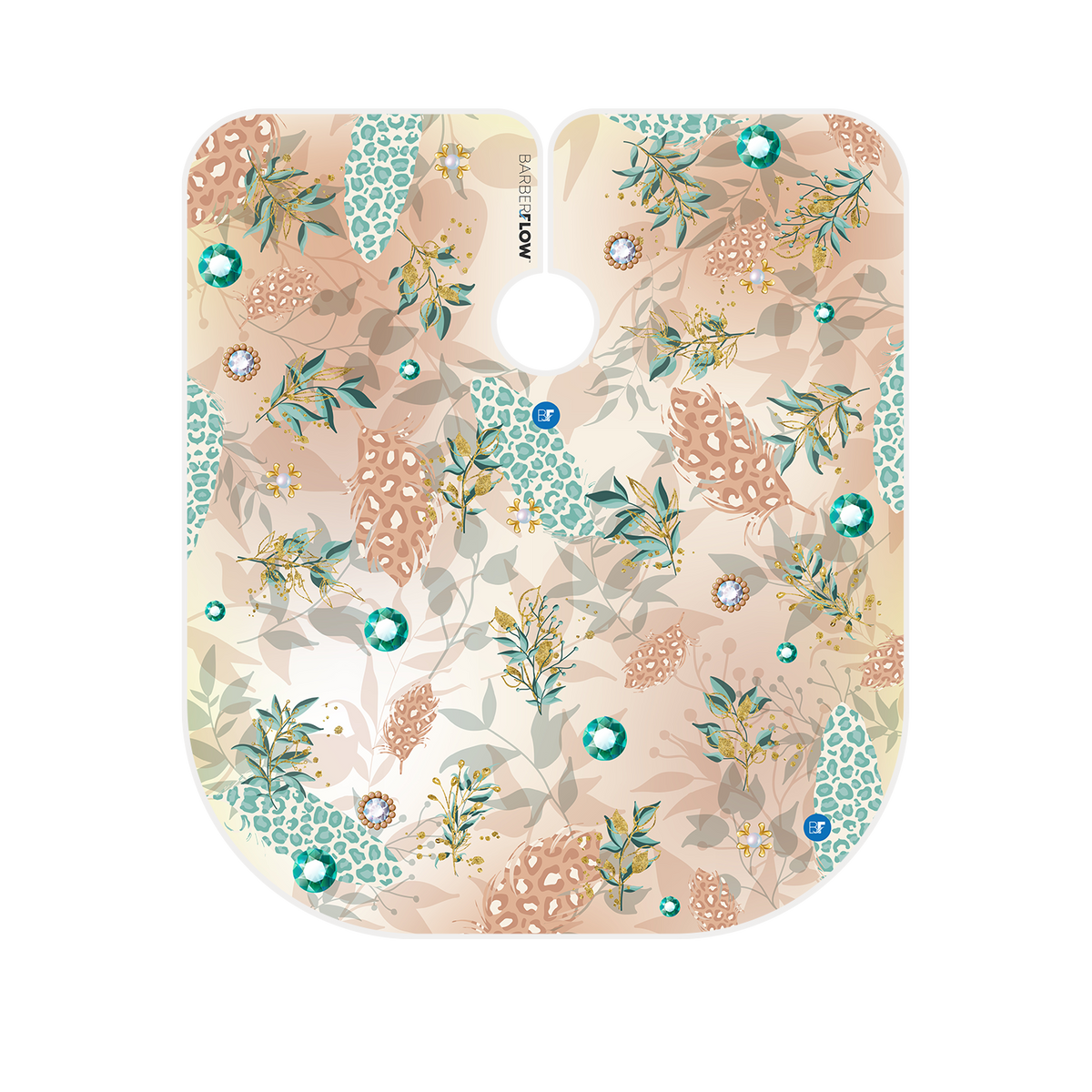 Barber Flow Jungle Jewel Cape - Light by Barber Flow - Sustainable Living (View 2)