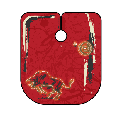 Barber Flow Raging Bull Cape - Red by Barber Flow - Sustainable Living (View 2)