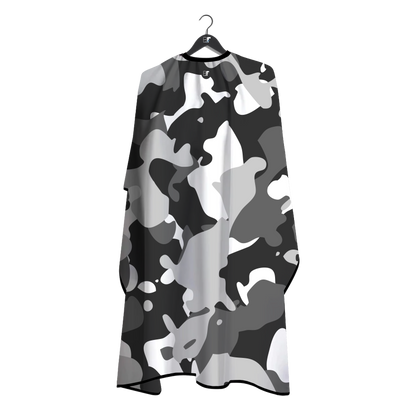 Barber Flow Camo Cape - Charcoal by Barber Flow - Sustainable Living