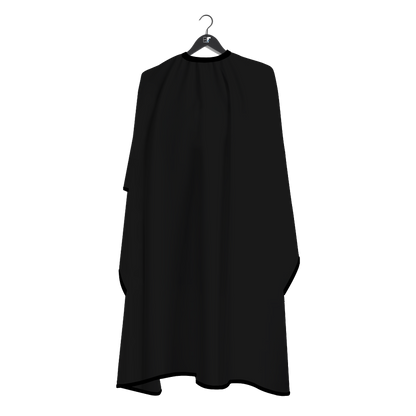 Barber Flow Classic Black SNAPS Cape by Barber Flow - Sustainable Living (View 3)
