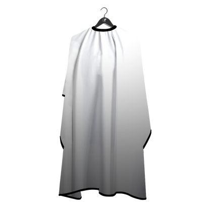 Barber Flow Gradient Grey Cape by Barber Flow - Sustainable Living