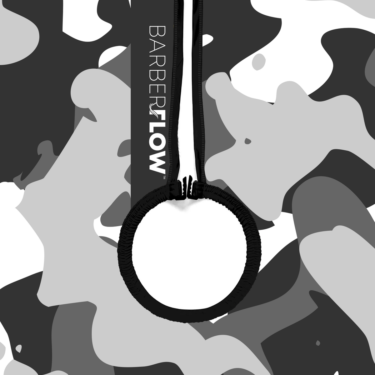 Barber Flow Camo Cape - Charcoal by Barber Flow - Sustainable Living (View 3)