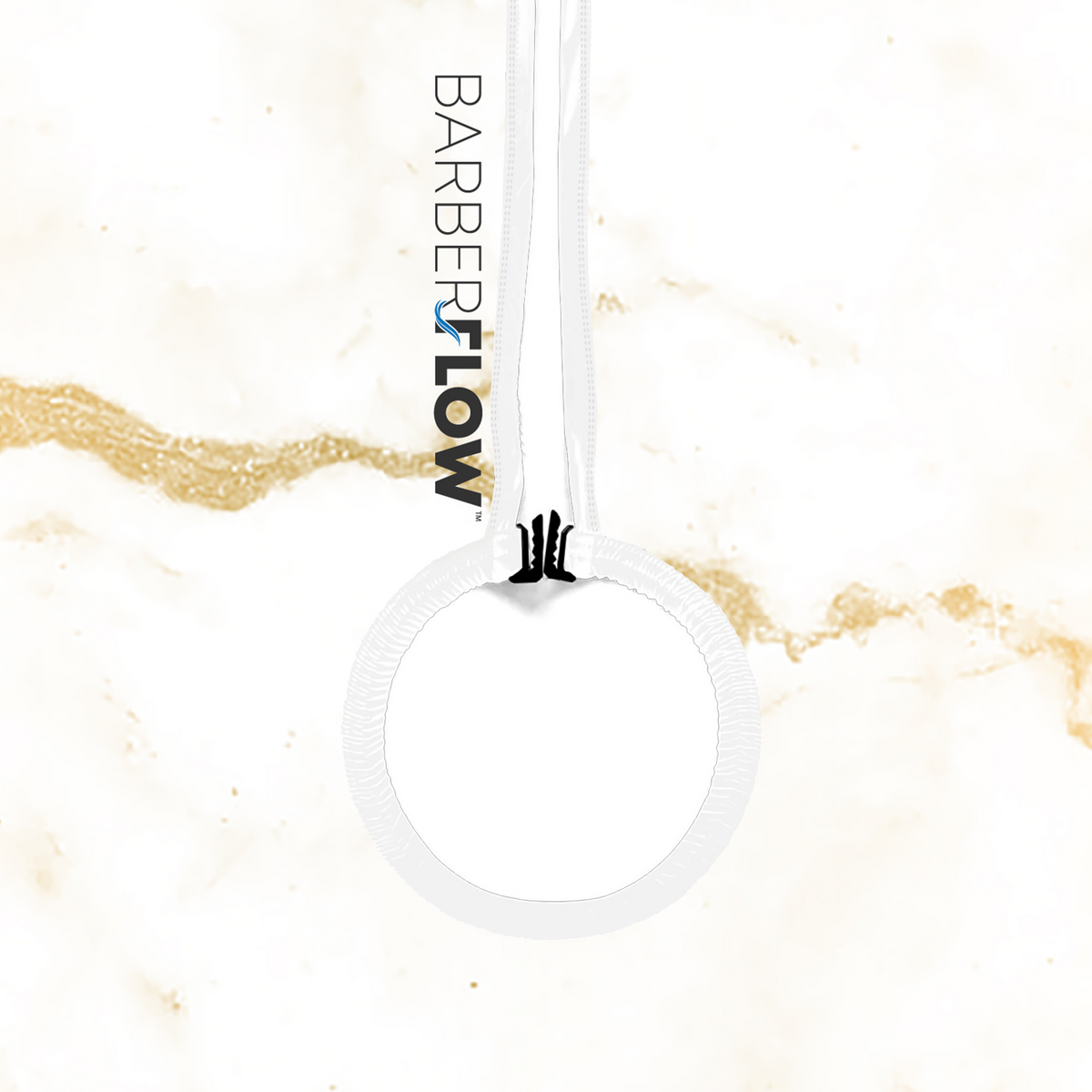 Barber Flow Marble Gold on White Cape by Barber Flow - Sustainable Living (View 3)