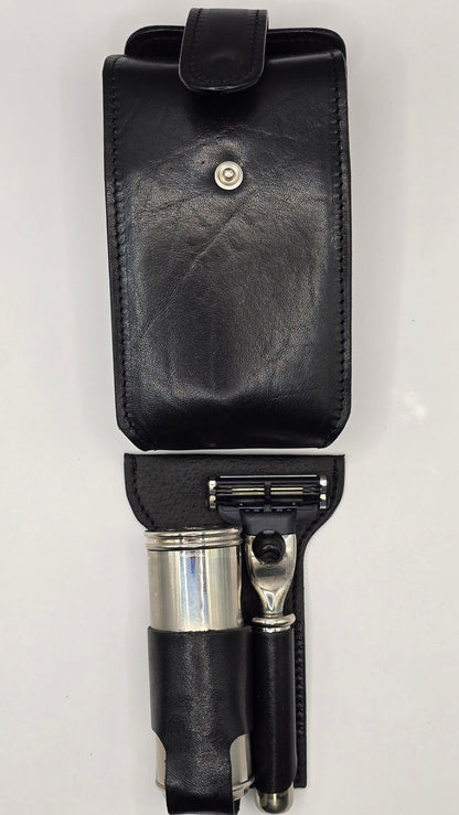 Il Ceppo Mach3 Travel 2pc Shave Set Black by IL Ceppo - Gift Sets & Kits (View 2)