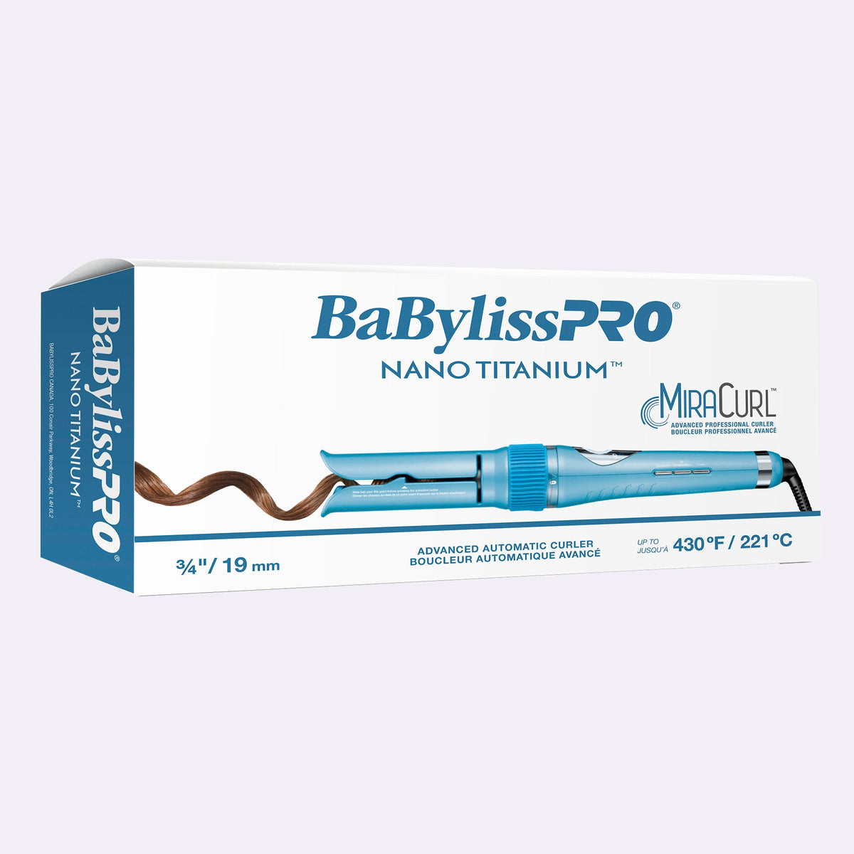 BabylissPro Nano-Titanium 3/4" Automatic Curler by BabylissPro - Sustainable Living (View 2)