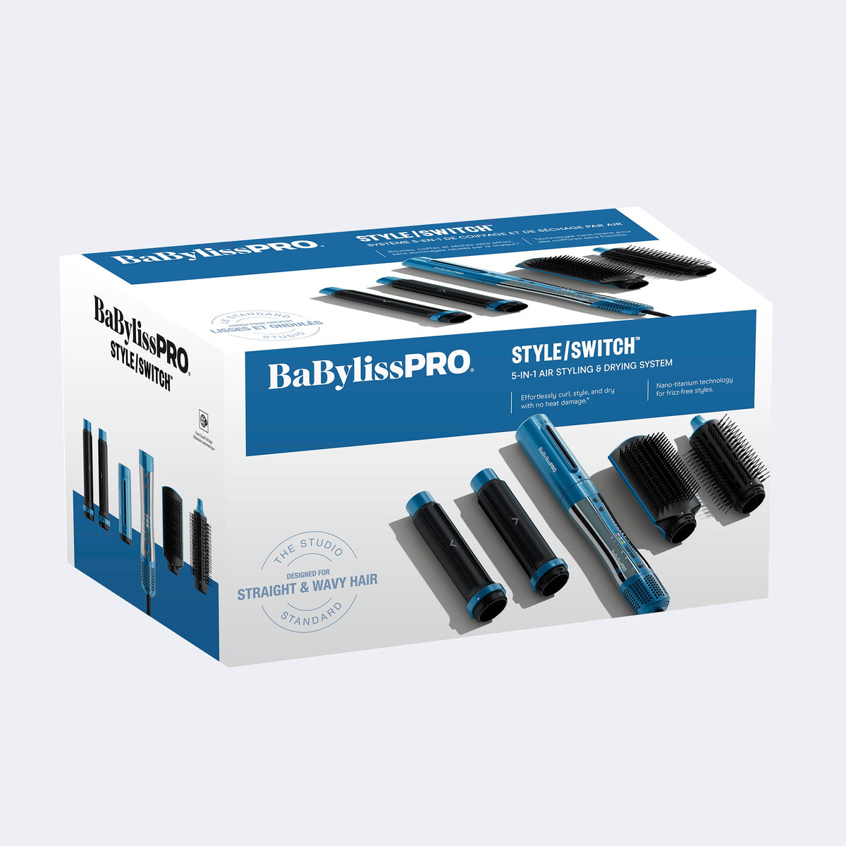 BabylissPro  Nano Titanium StyleSwitch SW4P High-Speed Air Styler by BabylissPro - Sustainable Living (View 4)