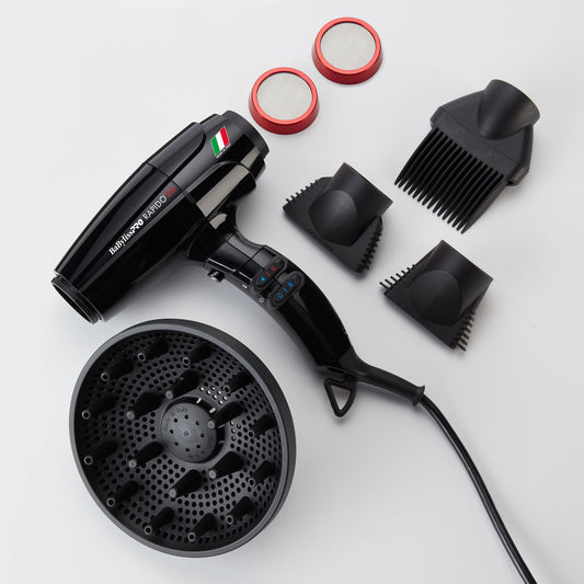 BabylissPro Rapido Hair Dryer Black 2.0