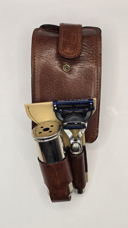 Il Ceppo Fusion Travel 2pc Shave Set Brown by IL Ceppo - Gift Sets & Kits