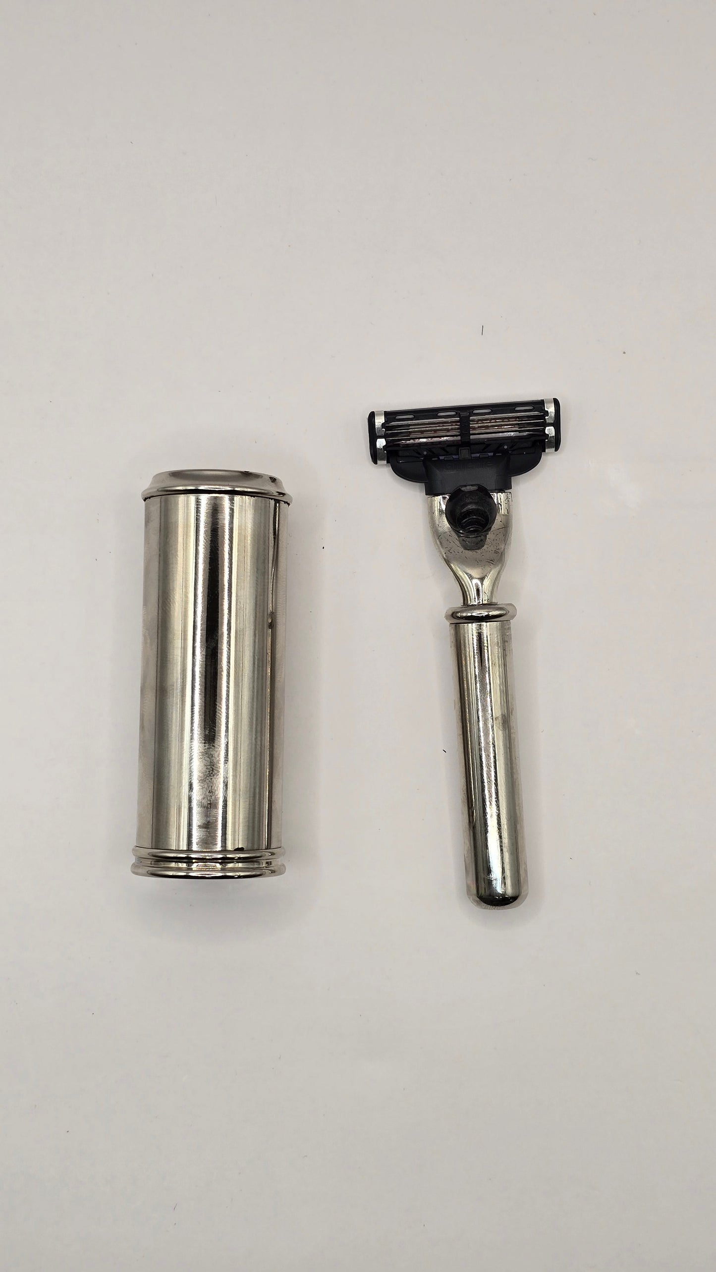 IL Ceppo Mach3 Travel 2pc Shave Set Brown