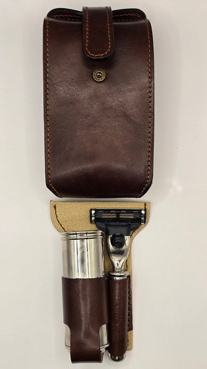 IL Ceppo Mach3 Travel 2pc Shave Set Brown by IL Ceppo - Gift Sets & Kits (View 3)