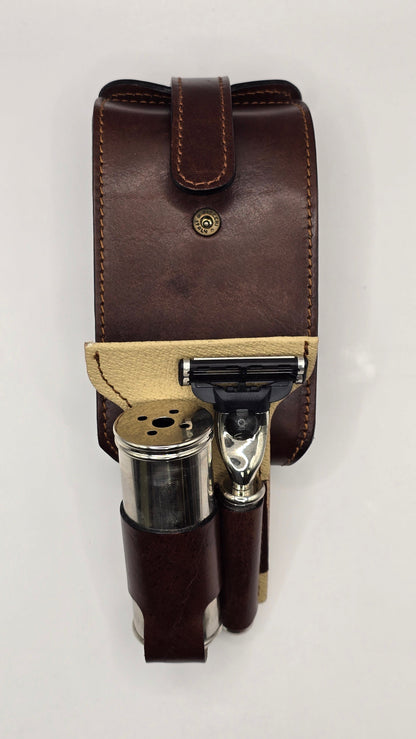 IL Ceppo Mach3 Travel 2pc Shave Set Brown by IL Ceppo - Gift Sets & Kits