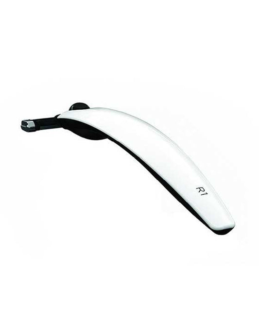(DISCONTINUED) BW-R1ALPINE Bolin Webb R1 ALPINE Razor, White Handle, Compatible With Mach3 Blade