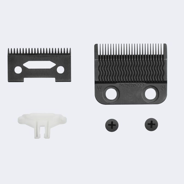 BaBylissPRO Black Metal-Injection Molded Precision Clipper Blade (24 TEETH)